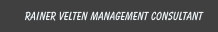 Rainer Velten Management Consultant
